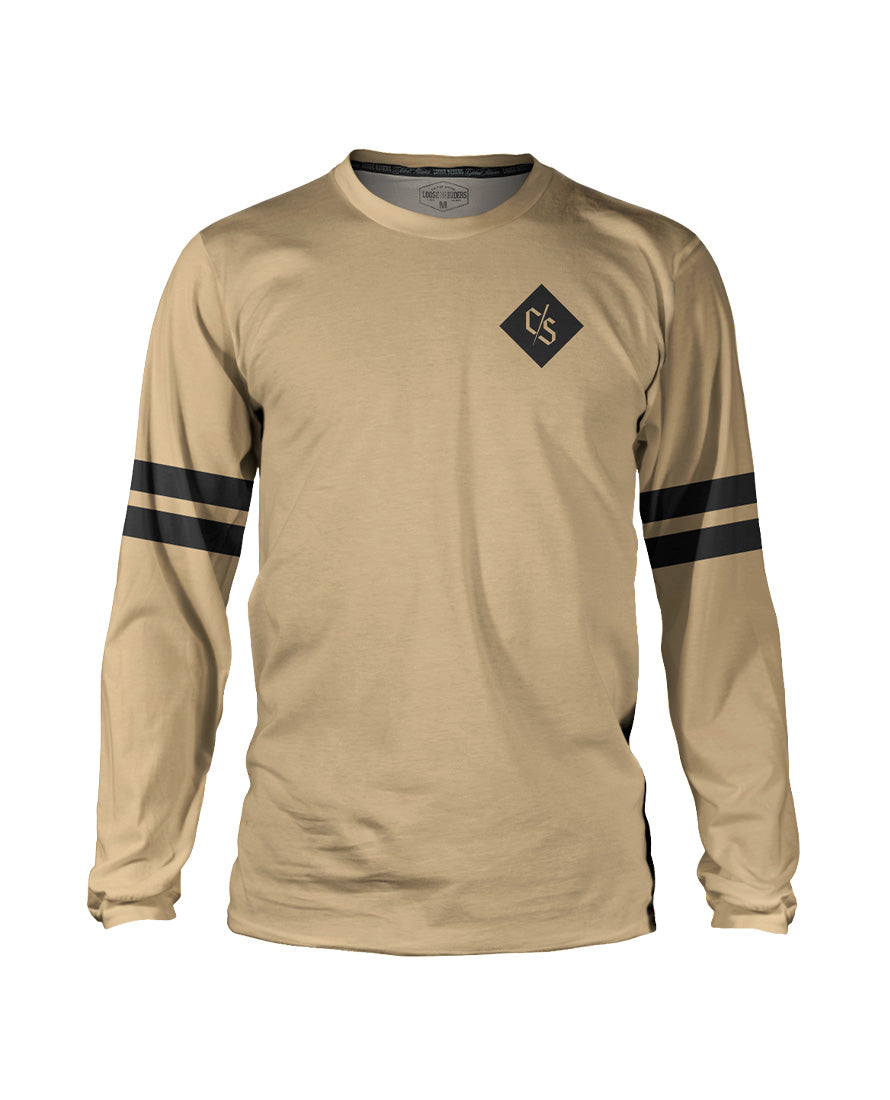 LOOSE RIDERS Jersey Long Sleeve Heritage Tan