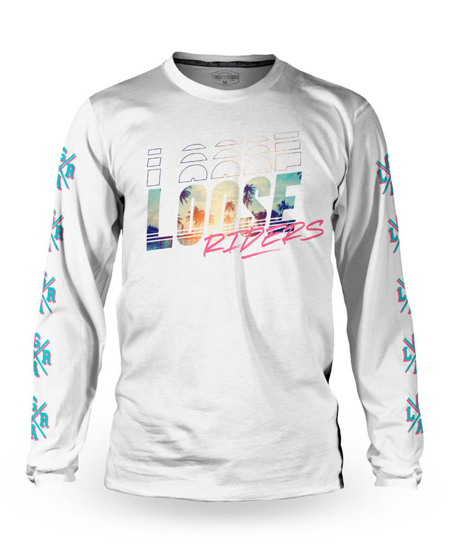 LOOSE RIDERS Jersey Long Sleeve Vice Sunset - Main Image