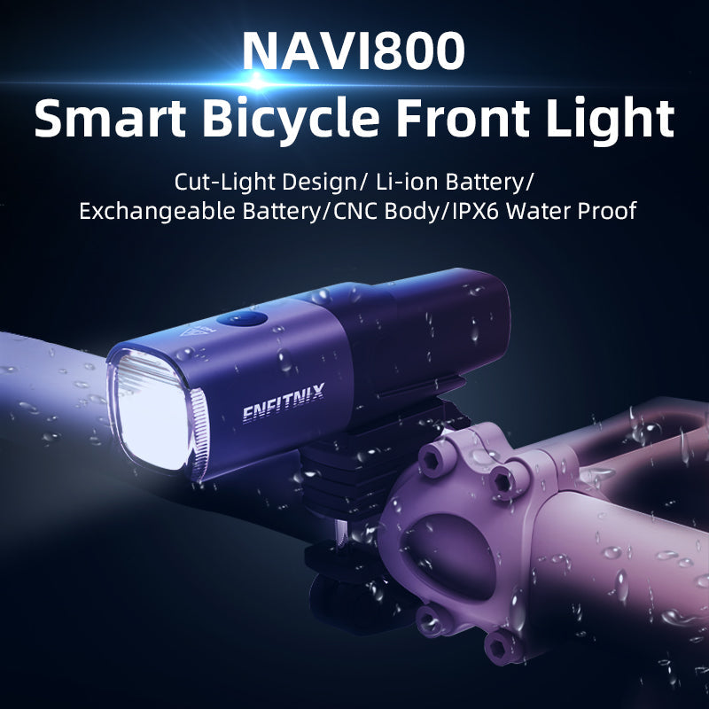 Enfitnix-Navi800 Smart Bicycle Front Light-non member