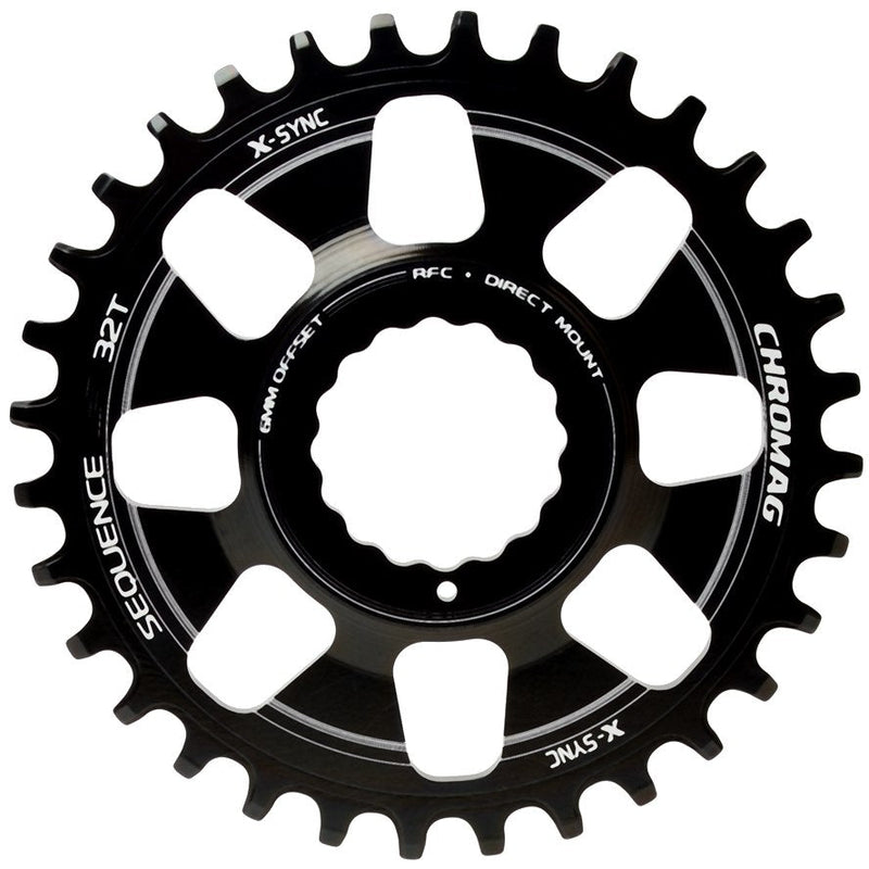CHROMAG CHAINRING SEQUENCE 32T Direct Mount GXP (6mm offset)-non member