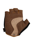 FIST GLOVES Black N Tan 1/2 Finger Glove