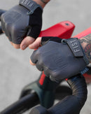 FIST GLOVES Greyscale 1/2 Finger Glove