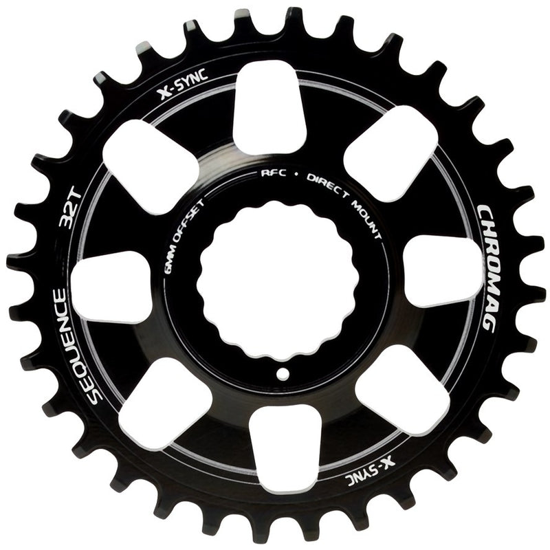 CHROMAG CHAINRING SEQUENCE 32T Direct Mount GXP (6mm offset)