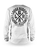 LOOSE RIDERS Jersey Long Sleeve Industrial White