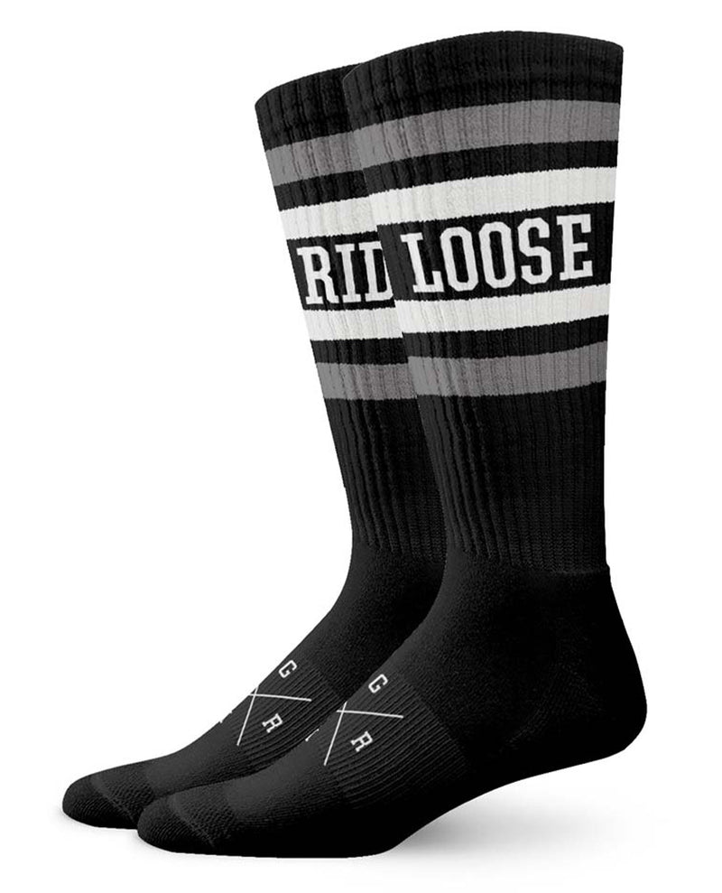 LOOSE RIDERS Socks 2 Pack Grey