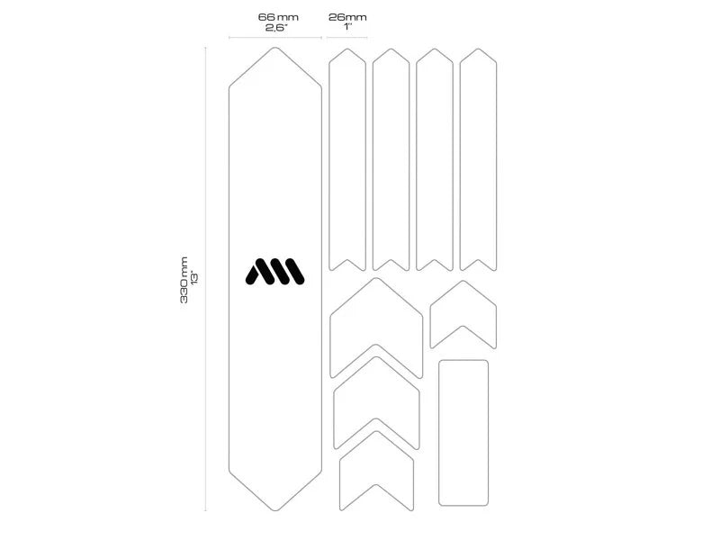 AMS Honeycomb Frame Guard Extra Protection-Clear/Maori