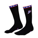 FIST SOCKS EVEL KNIEVEL CREW SOCK-BLACK