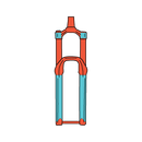 Ride Wrap - Covered Protection MTB Fork Kit (Mountain Bike)