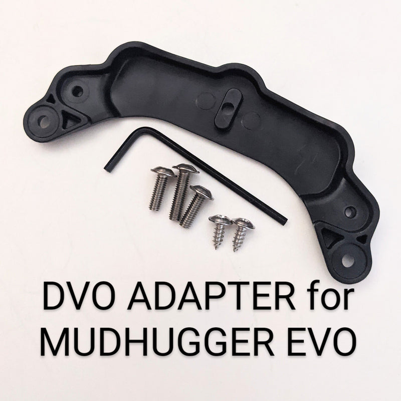 MUDHUGGER -DVO ONYX SC BOLT-ON Adapter Kit For EVO Mudhuggers