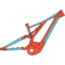 Ride Wrap - Covered Protection eMTB Frame Kit (Mountain Bike)