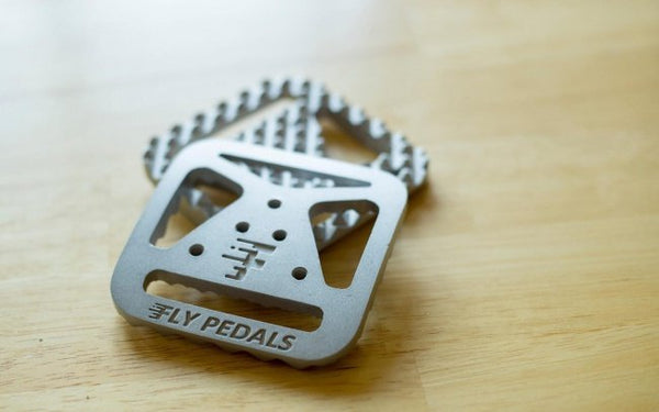 clipless pedal flat adapter Fly Pedals Original Universal Clipless Platform Adapters Flypedals